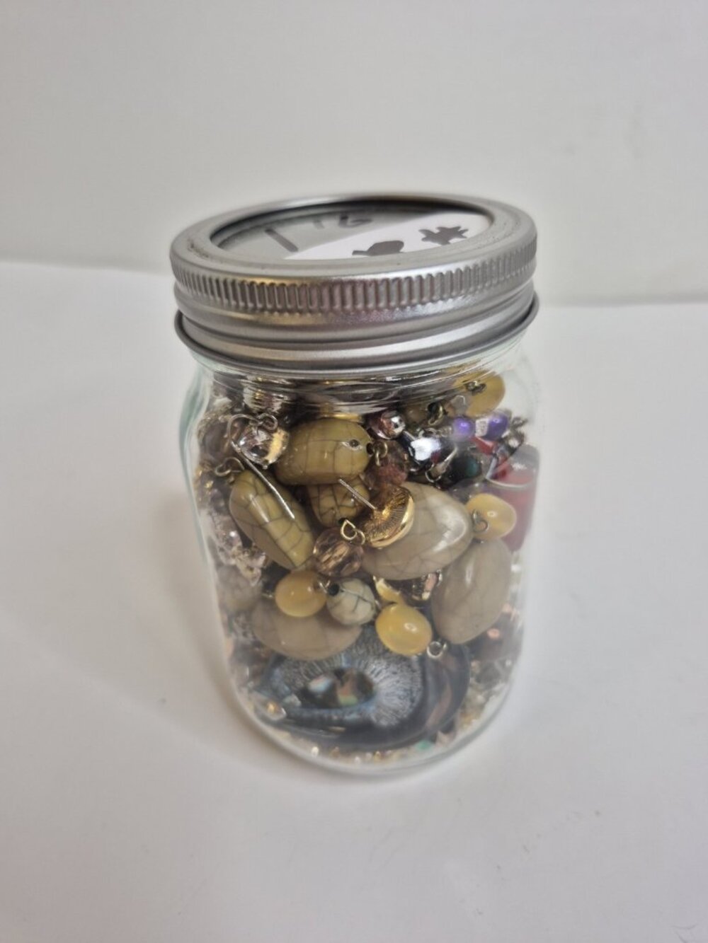 Jar Of Jewelry Mixed Lot 1lbs (#2)